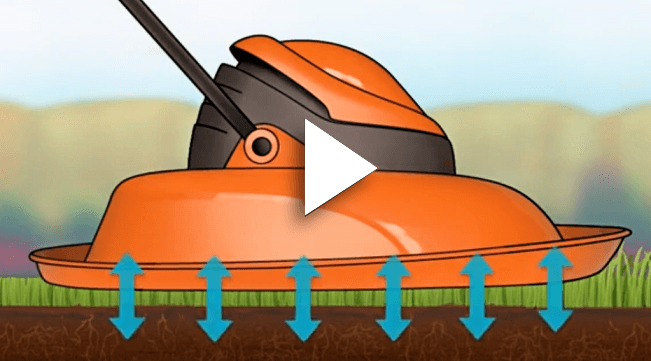 Flymo luchtkussenmaaier