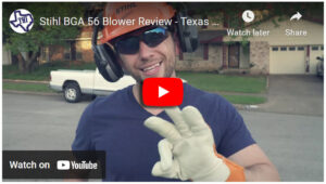 Stihl BGA56 video review