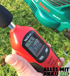 Accu bladblazer Bosch alb-36-geluid